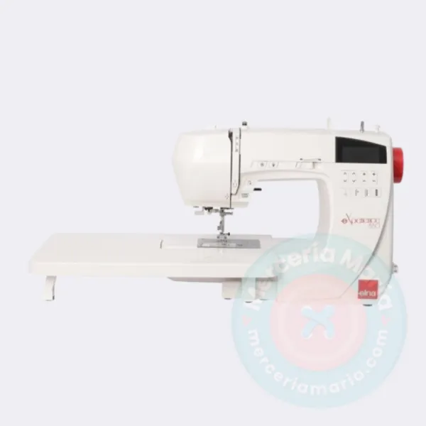 Máquina Elna 550 con base