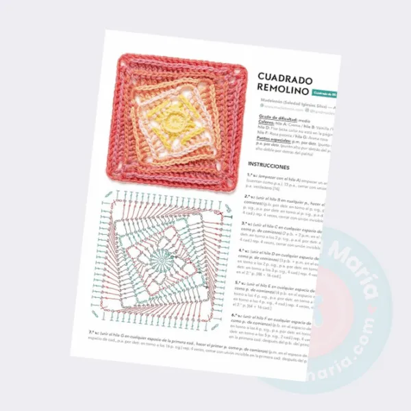 Libro de crochet: 100 motivos creativos en Granny Squares - Imagen 4
