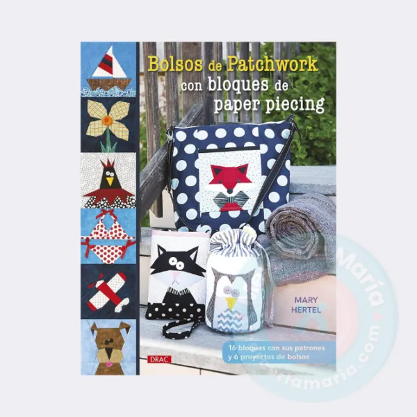 Libro de patrones para hacer bolsos de Patchword