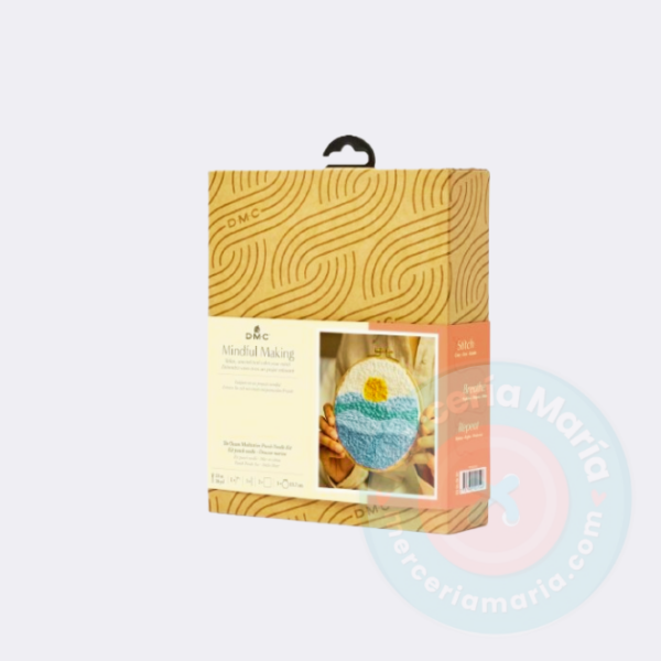 Kit Punch Needle Mindfulness Mar en Calma - DMC