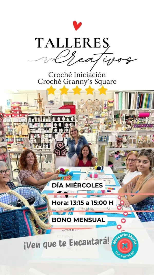 Taller Creativo Aprende a Tejer - Imagen 2